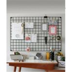 RetoDesign Tel Izgara Fotoğraf Çerçevesi ve Askılık 50X70 cm Renkli Tasarım ile Pratik Kullanım
