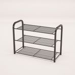 Retohome Metal 3 Katli Ayakkabilik Ve Çok Amaçli Raf 2320 Siyah