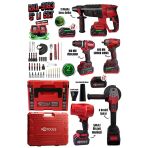 Retools Rkl-9183 21V Profesyonel 5'Li Set - Hava Üflemeli