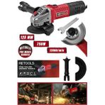 RETOOLS XD5051A 750W 125 MM KÖŞE TAŞLAMA MAKİNESİ (PRO MODEL)