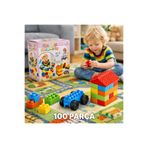Retoys Eğitici Öğretici Oyuncak 100 Parça Blocks Yapı Taşı Blokları Beceri Geliştirici Lego