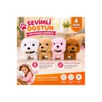 Retoys Sevimli Peluş Yürüyen Köpek Sesli Zıp Zıp Modeli 15 Cm (Renk Seçenekli)