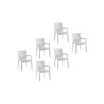 RETRO ART Markiz Rattan Koltuk | 6lı Set Hk-700