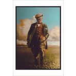 Retro Atatürk Çerçeve Görünümlü 20x30 Tablo RENKLİ 20 x 30