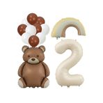 Retro Ayi Gökkuşaği Balon Yaş Set, 1