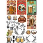 Retro Bira Sticker Set 20 Parça Telefon, Tablet, Defter, Laptop Sticker