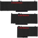 Retro Dell N005LE557015EMEA 4 Cell Uyumlu Batarya