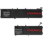 Retro Dell Vostro P102F 7500 6 Cell Batarya