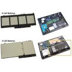 Retro Dell YD8XC-0YD8XC 4 Cell Uyumlu Batarya