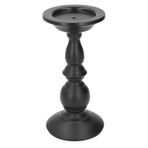 Retro Demir Şamdan Tutucu, Masa Orta Parçaları için Antika Dekoratif Metal Mum Çubuğu, Vintage Mumluk Dekorasyonu - 22,1 cm Yükseklik