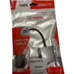 Retro Display Port To HDMI Dönüştürücü - Siyah