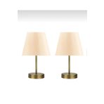 retro home design Eskitme Ayak Model İkili Krem Model Abajur Set Yatak Odası Salon