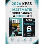 Retro Kpss Beş Günde Matematik Kamp Kitabı & Kpss Matematik 6 Deneme Evp Akademi Seti