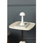 RETRO MASA LAMBASI MANTAR MODEL USB ŞARJLI LED MASA LAMBASI BEYAZ RENK