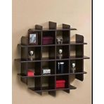 Retro Mdf Duvar Rafı-Kitaplık