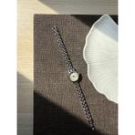 Retro Minimal Boncuk Kordon Vintage Kadın Kol Saati Gümüş - Altın