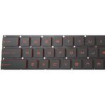 Retro MSI GE62VR-6RF Kırmızı Işıklı Uyumlu Klavye