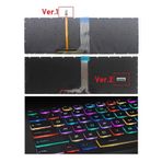 Retro MSI GE63VR 7RE Raider Siyah Uyumlu Klavye