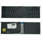 Retro MSI GP62MVR Siyah Uyumlu Klavye