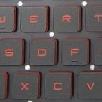 Retro MSI GT72 2PC Dominator Kırmızı Işıklı Uyumlu Klavye