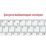 Retro MSI Wind U230 Beyaz Ver.1 Uyumlu Klavye