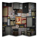 Retro Oda Bölücü Paravan 180 x 200 cm