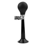 Retro Palyaço Kornası, Çocuk Bisiklet Kornası, Boru Kornası, 5 Renk 2.2 Inç Klasik Vintage Metal Büküm Hoparlör Siren Bisiklet Bisiklet Hooter Taşınabilir Bisiklet Havalı Korna Sıkma Halkası(Siyah)