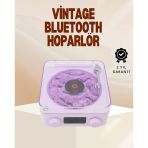 Retro Pikap Hoparlör – Şarjlı Kablosuz Projektör Ve Gece Lambası Mir79960433