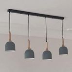 RETRO RUSTİK VİNTAGE METAL SARKIT MASA ÜSTÜ AVİZE 120 CM TABAN MYL002705