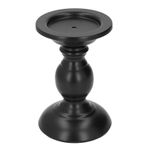 Retro Şamdan Tutucu Vintage Şamdan Tutucu Demir Retro Antika Mumluk Dekoratif Metal Mum Çubuğu Masa Centerpieces Için Standı 6.5in Yükseklik
