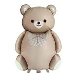 Retro Sevimli Ayı Balon Büyük Teddy Bear Folyo Balon