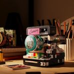 Retro Simülasyon Gelgit Oyun Mekanik Dijital Kamera Modeli Çocuk Eğitici Monte Yapı Taşı Oyuncaklar (Yurt Dışından)
