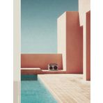 RETRO SUMMER VIBE NOTEBOOK – Boombox & Sunset Walls | 120 Lined Pages | 6x8 Matte Cover