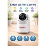 Retro WIFI IP SMART PTZ 360 Kamera 1080p Bebek Evcil Hayvan Takipli Gece Görüşlü Akıllı Ev Kamerası C6T