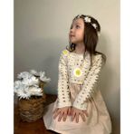 Retro Women Kız Çocuk Çiçekli Pamuklu Kroşe Doğum Günü Hediye Prenseselbise - 00A-Beyaz - 7 - 8 Yaş