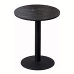 Retro Yuvarlak Sehpa Amerikan Tarzı Yemek Masası Günlük Barlar Kahve Dükkanları ve Sütlü Çay Dükkanları için 60 cm Çap 75 cm Yükseklik Sergiler ve Ön Masalar için İdeal