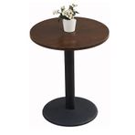 Retro Yuvarlak Sehpa Yemek ve Sergi için 60 cm Orta Yüzyıl Tarzı Sehpa Kahve Dükkanı Bar Sütlü Çay Dükkanı Günlük Amerikan Tasarım Yükseklik 75 cm