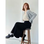 Retrobird Çan Triko Etek Kadın Siyah - Standart