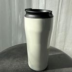 Retrobird Outdoor Kamp Paslanmaz 400 ML Çelik Beyaz Termos