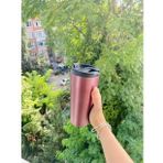 Retrobird Outdoor Kamp Paslanmaz 400 ML Çelik Termos Kırmızı