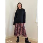 Retrobird Pinterest Oversize Basic Kazak Kadın Siyah - Standart