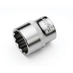 Retta 1/2' 6 Köşe Kısa 15 mm Lokma Anahtar