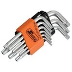 Retta 9 Parça Delikli Torx L Anahar Takımı - Kısa - Rat7009 Renksiz