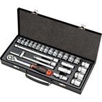 Retta RLT2502 1/2" 6 Köşe 25 Parça Lokma Takımı