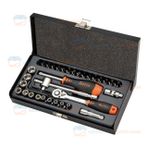 RETTA RLT4002 Altı Köşe Lokma Takımı 40 Parça 1/4"