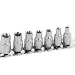 Retta RTS0702 1/4 inç Altı Köşe Dişi Torx 7 Parça Lokma Seti