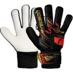 Reusch Attrakt Starter Solid Jr. Kaleci Eldiveni - 5572514-7075 - Siyah - Kırmızı