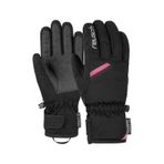Reusch Coral R-Tex XT Softshell Siyah/Pembe Kadın Kayak Eldiveni