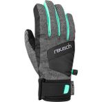 Reusch Jennie R-Tex XT Gri/Yeşil Kadın Kayak Eldiveni