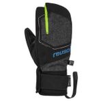 Reusch Torby R-Tex XT Üç Parmak Gri Sarı Kayak Çocuk Eldiveni